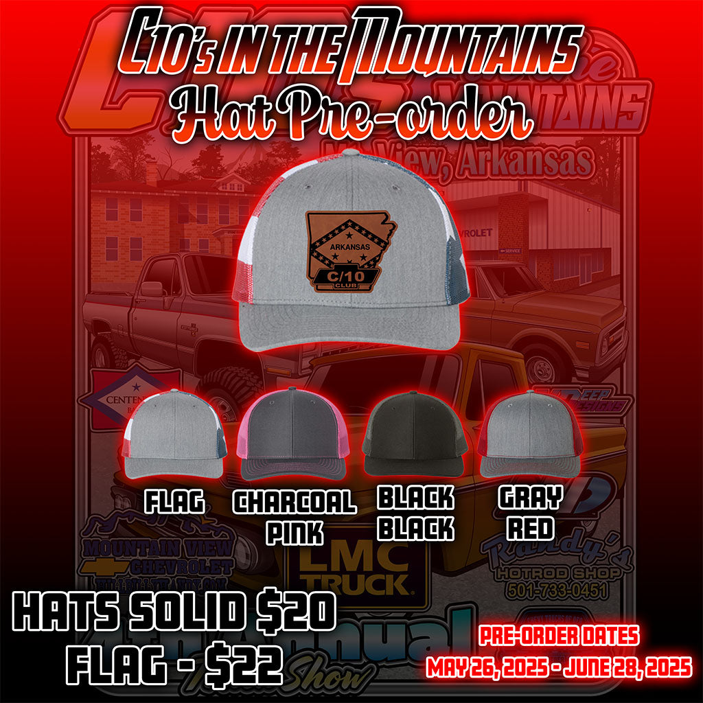 C10's in the Mountains Hat Pre-order