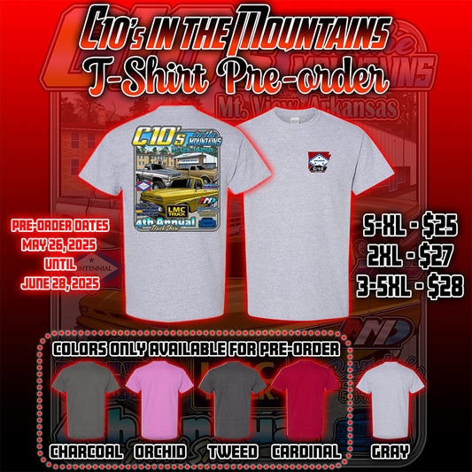 C10's in the Mountains Shirt Pre-order