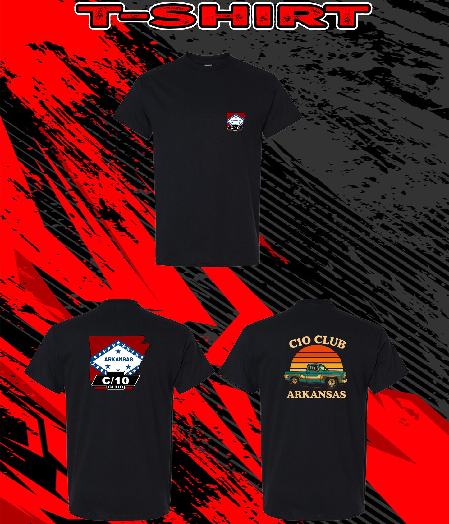 C10s Of Arkansas - Hoodies - Zip - Shirts