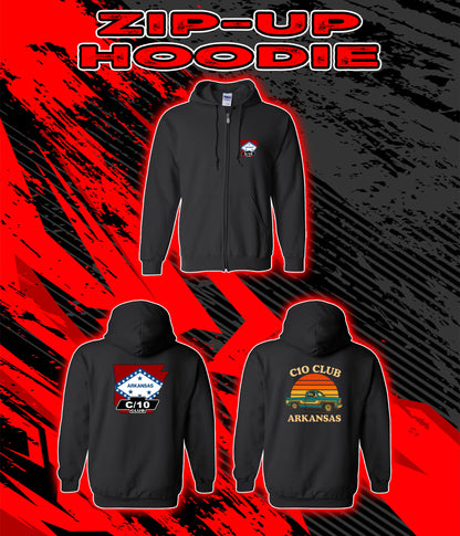 C10s Of Arkansas - Hoodies - Zip - Shirts