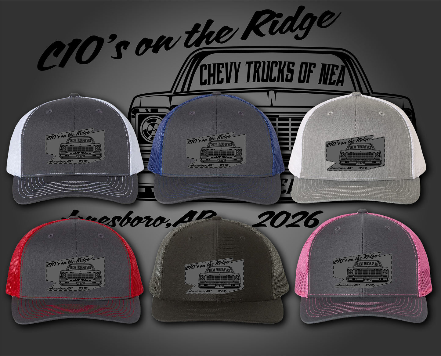 2026 C10's on the Ridge - Hats