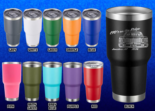 2026 c10's on the Ridge Tumblers